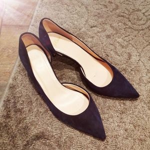 J Crew Classic Heels in Navy